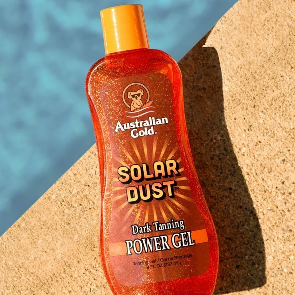 Solar Dust Indoor Dark Tanning Gel - Sparkling Orange